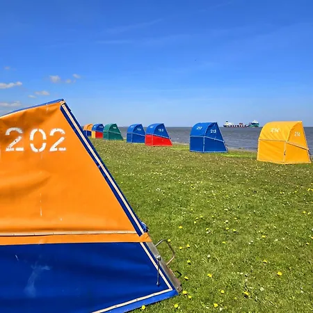6 Personen Mit Privatem Bootsteg, Dikekter Seelage, Kanu, Whirlpool, Sauna Und Kaminofen In Otterndorf